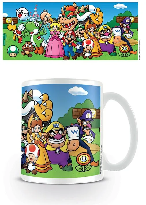 Super Mario Mug Group - H?gkvalitativ Keramikmugg Hidden Treasure Reveal Random Series Opening
