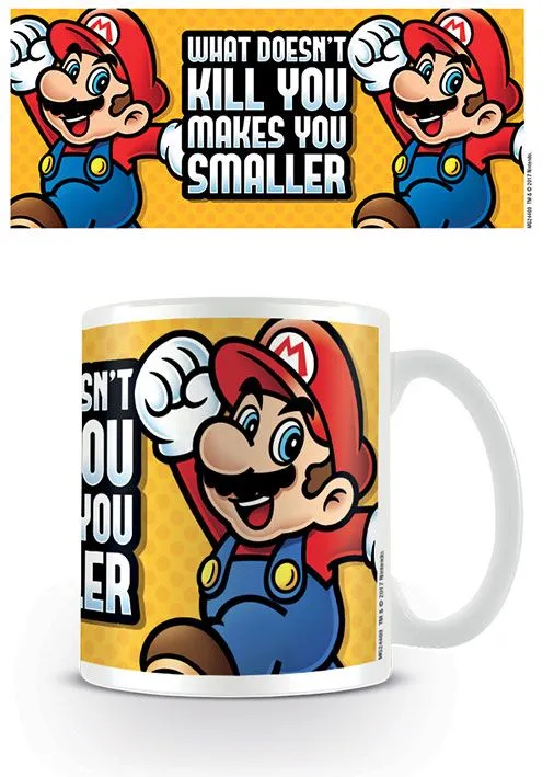 Top Rated Samurai Figure Super Mario Mug Makes You Smaller - Kvalitetskeramisk Mugg
