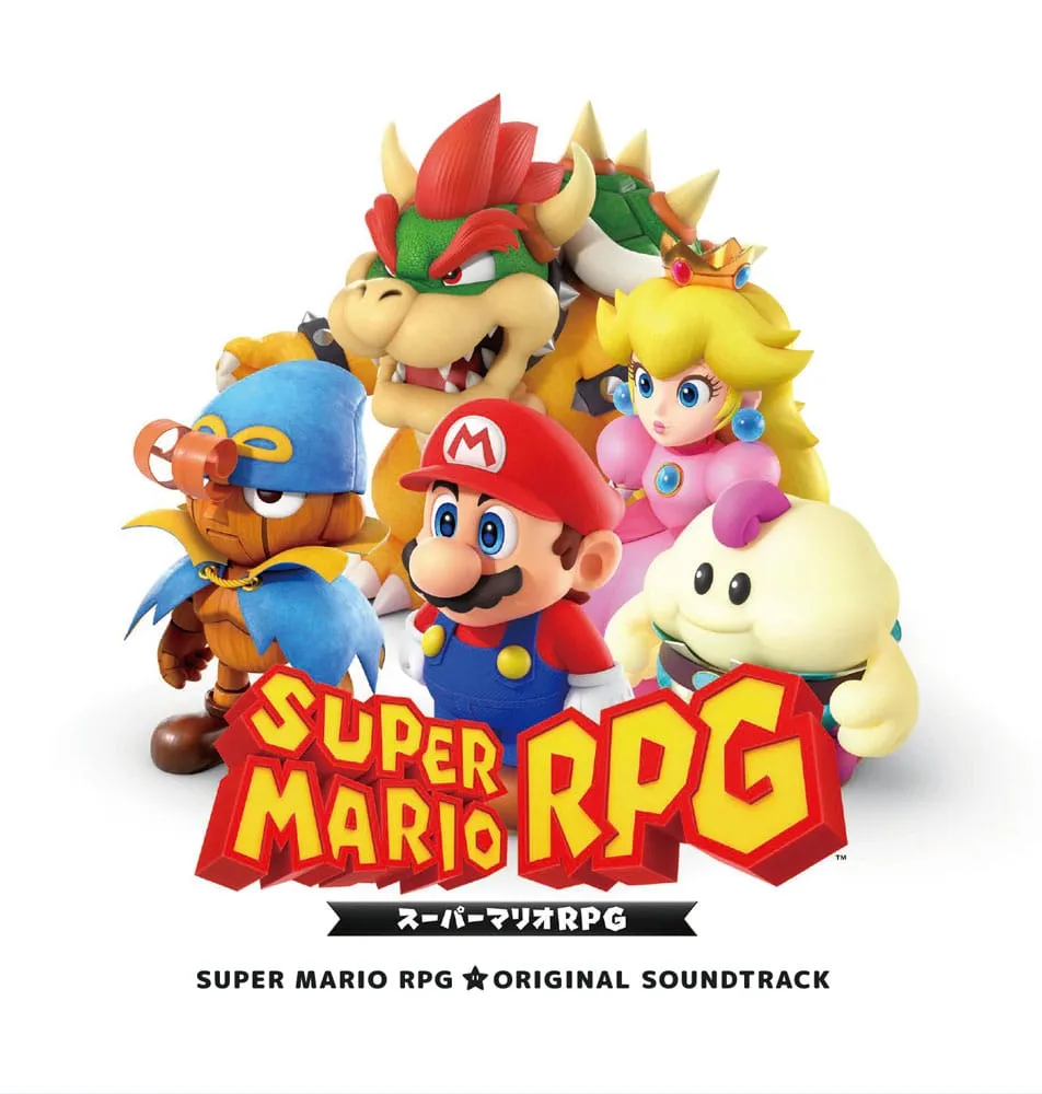 Collector's Drop Series Surprise Find Reveal Super Mario RPG Original Soundtrack 2xCD - Nintendo Switch
