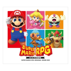 Super Mario RPG (Switch Version) Original Soundtrack 4xCD Deluxe Box Set Collectible Model