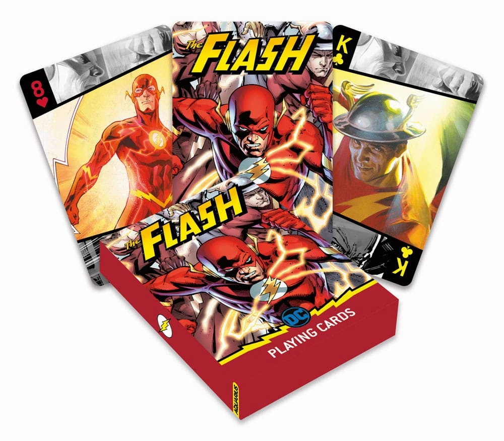 Gaming Merchandise Premium Piece DC Comics Kortlek The Flash - H?gkvalitativa Spelkort