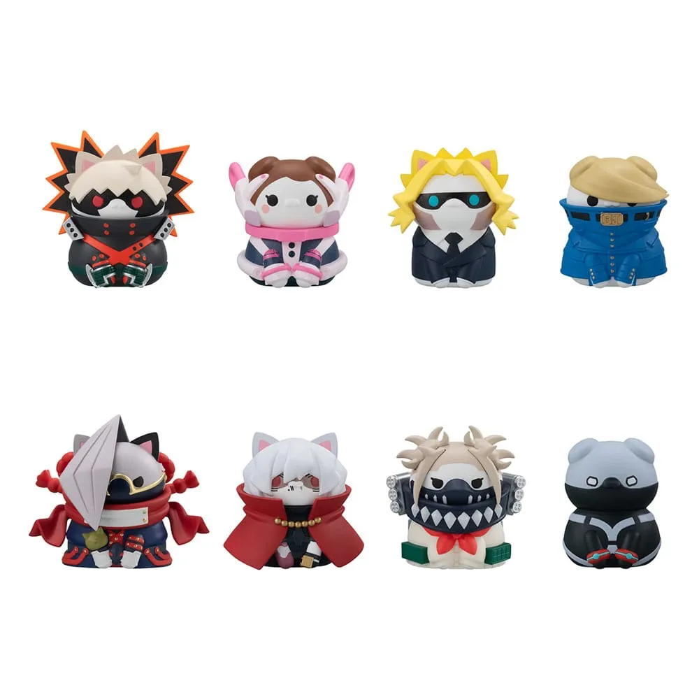 PVC Item Underground Scene My Hero Academia Mega Cat Project Heroaca Cats No.02 - 3 cm Assortment (8)