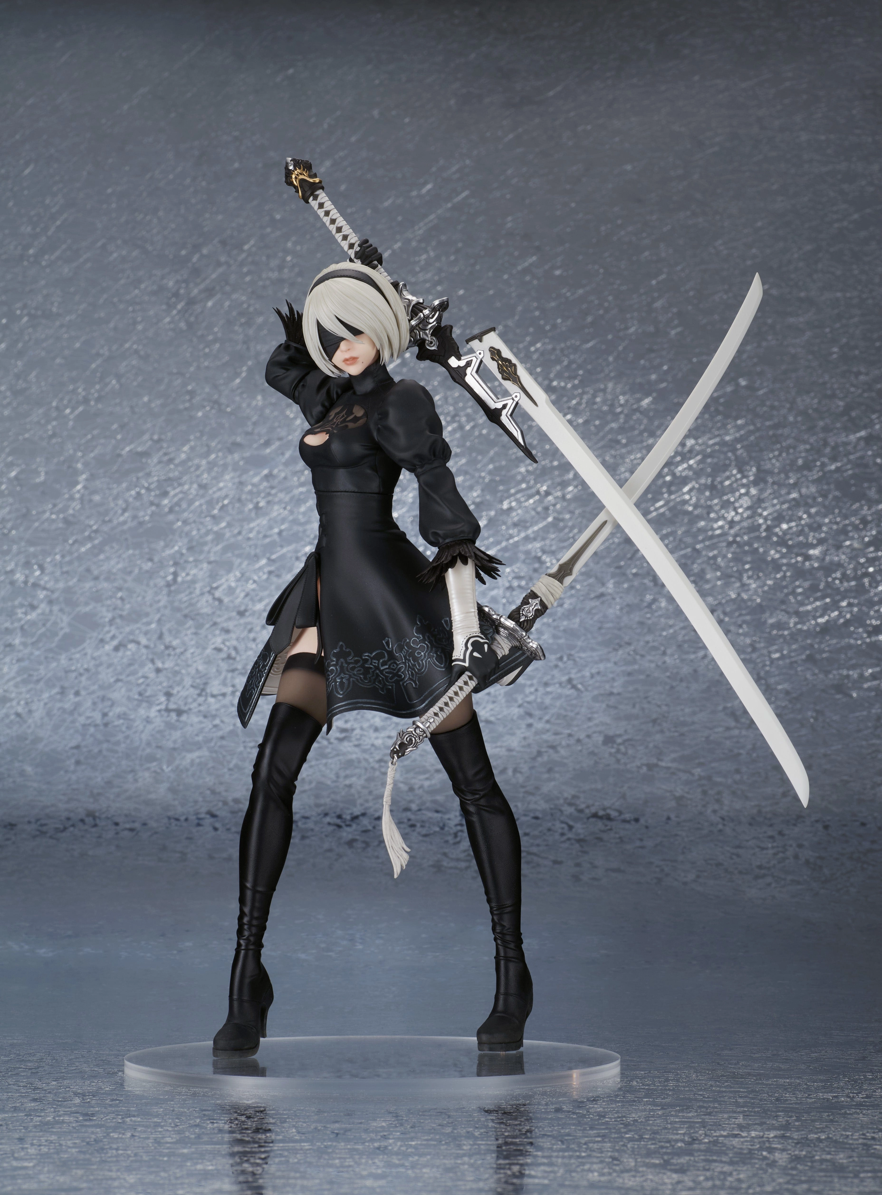 NieR: Automata 2B ( YoRHa No. 2 Type B ) Version 2.0 Scale Figure Small Sculpture Paleontology Model