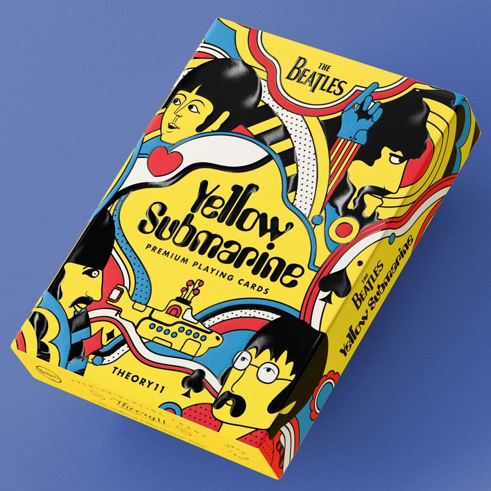 Superhero Goods Premium Figure The Beatles Spelkort - Yellow Submarine