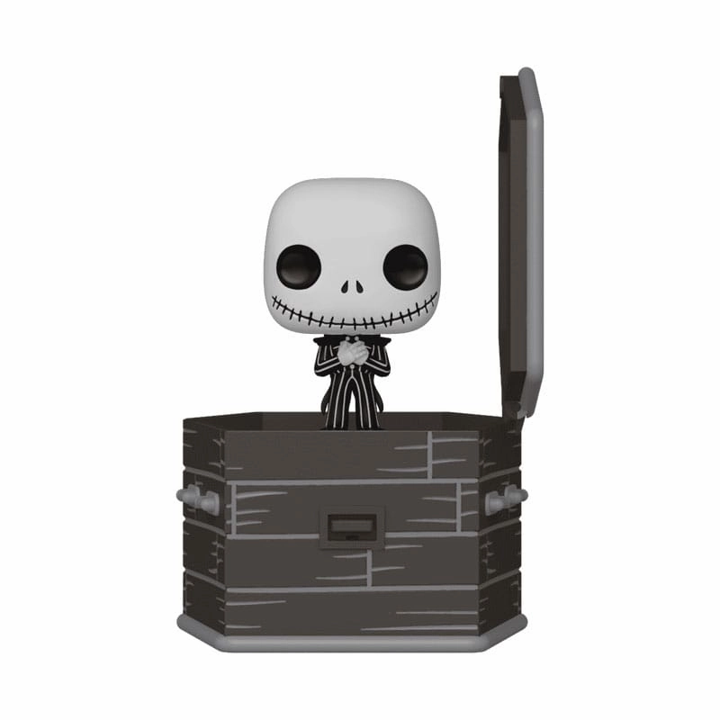 Street Art promotional item The Nightmare Before Christmas Coffin Pocket POP! Figur Jack Skellington 6 cm