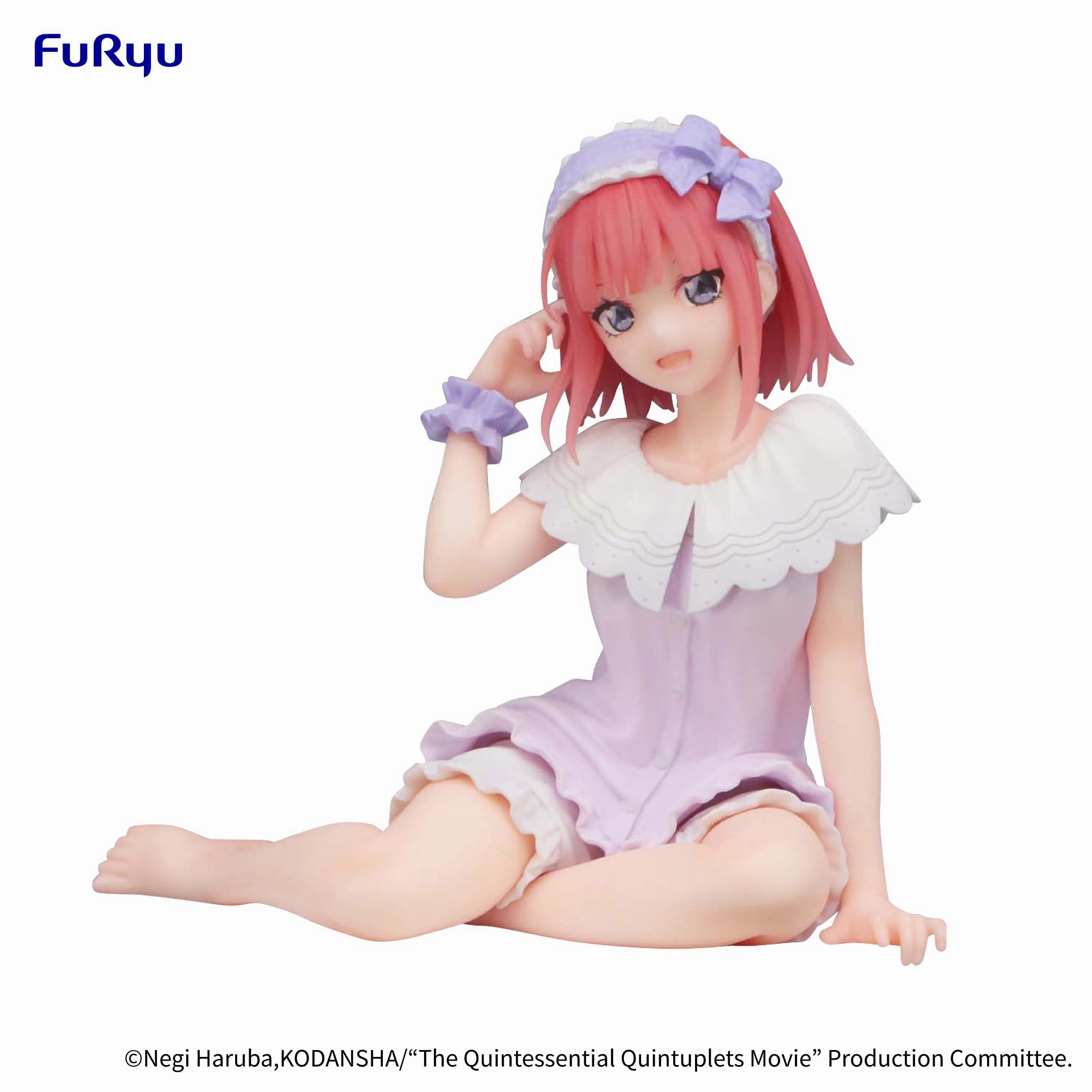 The Quintessential Quintuplets Movie Noodle Stopper Figure Nino Nakano Loungewear ver Collector's Album