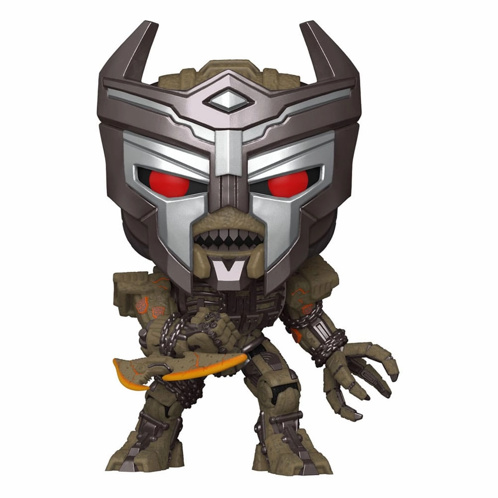Display Shelf Transformers: Rise of the Beasts POP! Vinylfigur Scourge 9 cm