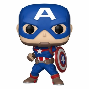 Marvel New Classics POP Figur Captain America 9 cm app connected Decorative Object