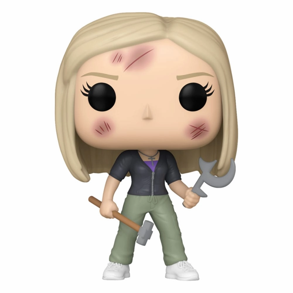 Plush Companion Antique Reproduction Buffy the Vampire Slayer POP! Vinyl Figure med Vapen - 9 cm