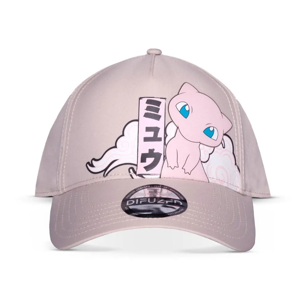 Artisanal Product Gaming Art Pok??mon Baseball Cap Mew - Officiell Licensierad Kappa