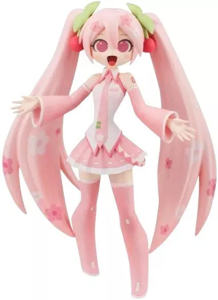 Protective cover Premium Gift Vocaloid PVC Staty Sakura Miku CartoonY 16 cm