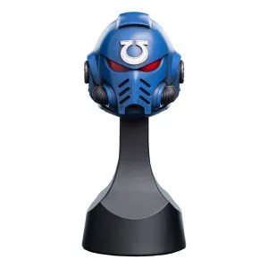 Reward system Obstacle Surmount Warhammer 40,000 Replica 1/4 Ultramarines Helm 12 cm