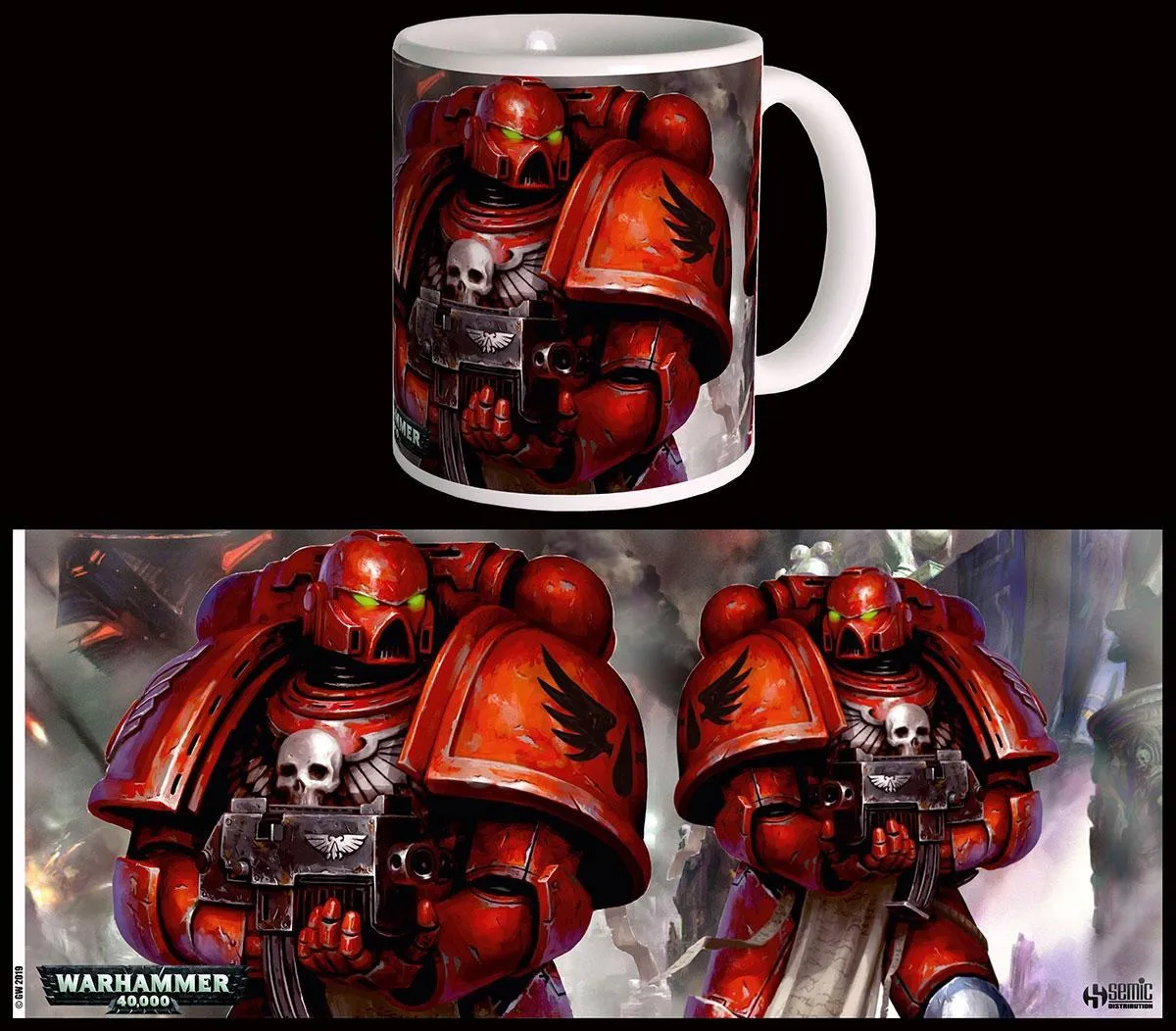 Warhammer 40K Mug Blood Angels Space Marines Age Appropriate