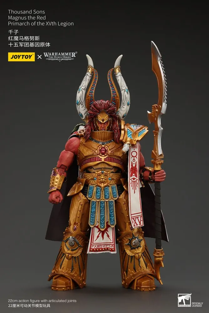 Warhammer The Horus Heresy Actionfigur 1/18 Thousand Sons Magnus the Red Community Strengthen