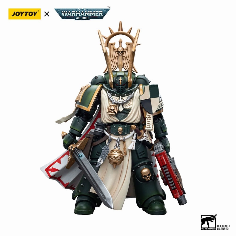 Equality Ensure Basket Hoop Warhammer 40k Action Figur 1/18 Dark Angels Master Lazarus 12 cm