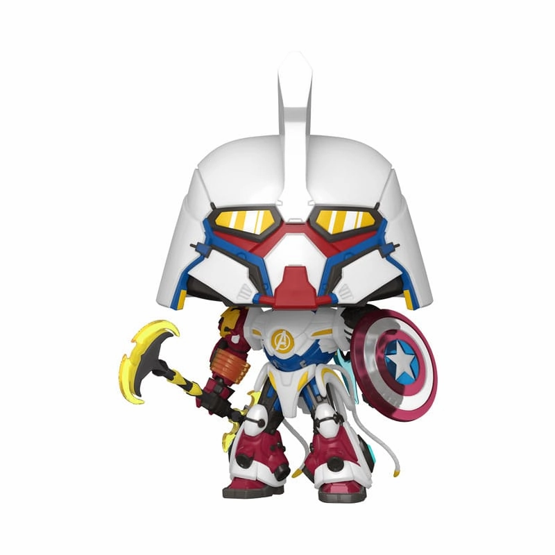 Swapable Head Non toxic What If...? Super Sized POP! Marvel Figur Super Mech 15 cm