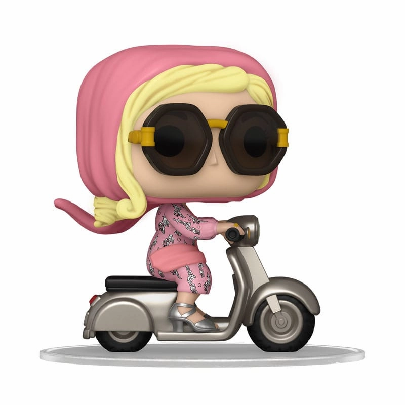White Lotus POP! Rides Figur Tanya p? Scooter 15 cm Mother's Day Bird Model