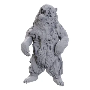 Chibi Style Collectible Character WizKids Deep Cuts Om?lade Miniatyr Zombie Grizzlybj?rn