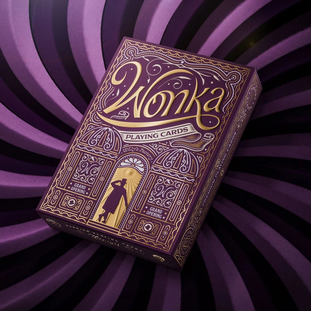 Wonka Playing Cards - Premium Poker Deck Gaming Unit Chibi Display