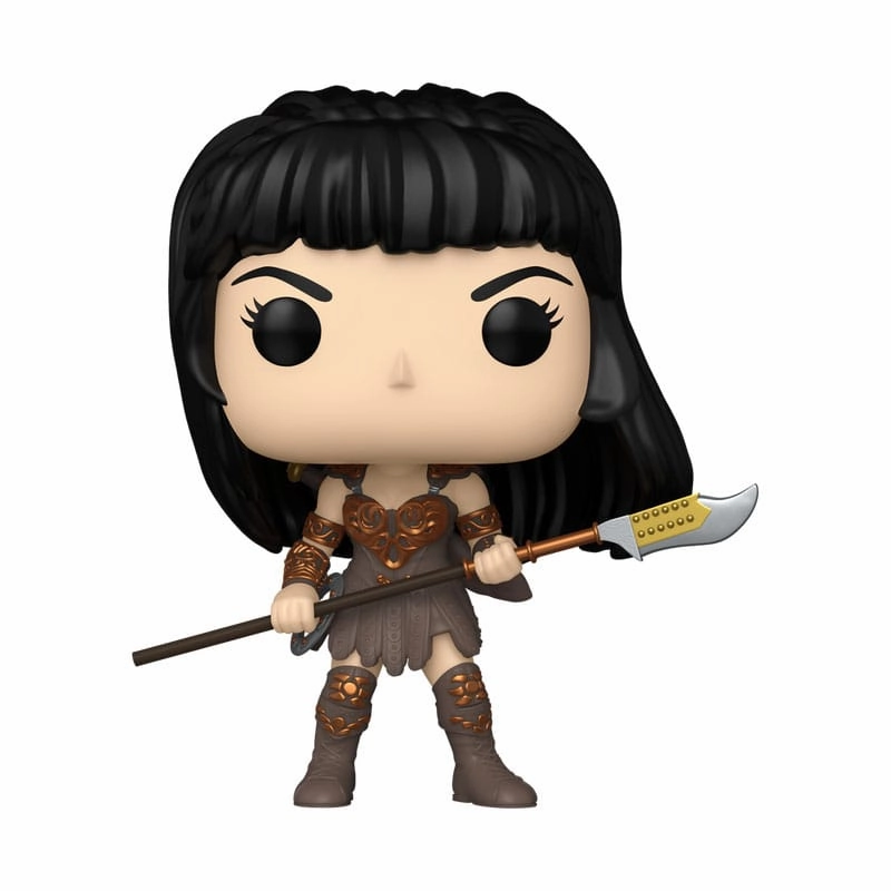 Xena: Warrior Princess POP! TV Vinyl Figur Xena med Spjut 9 cm Gaming Statue